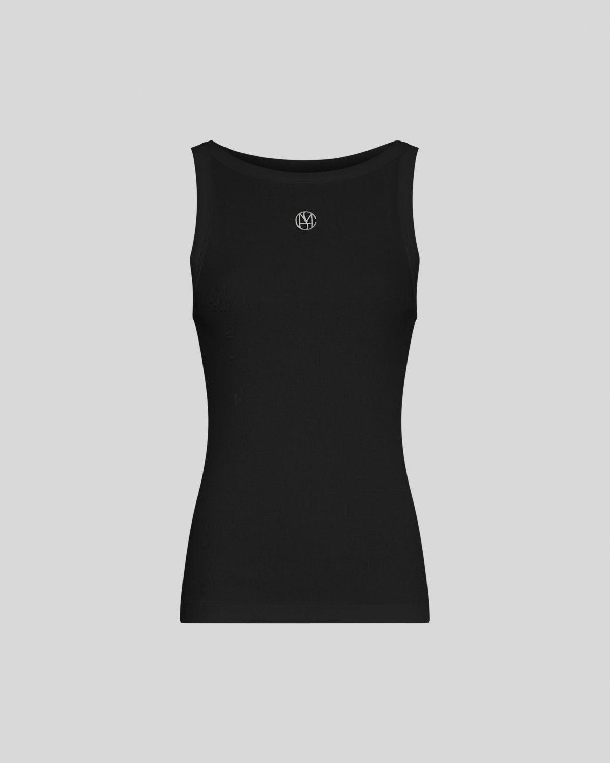 MSCH - GUBBE RASMIA ICON SL TOP - BLACK/WHITE