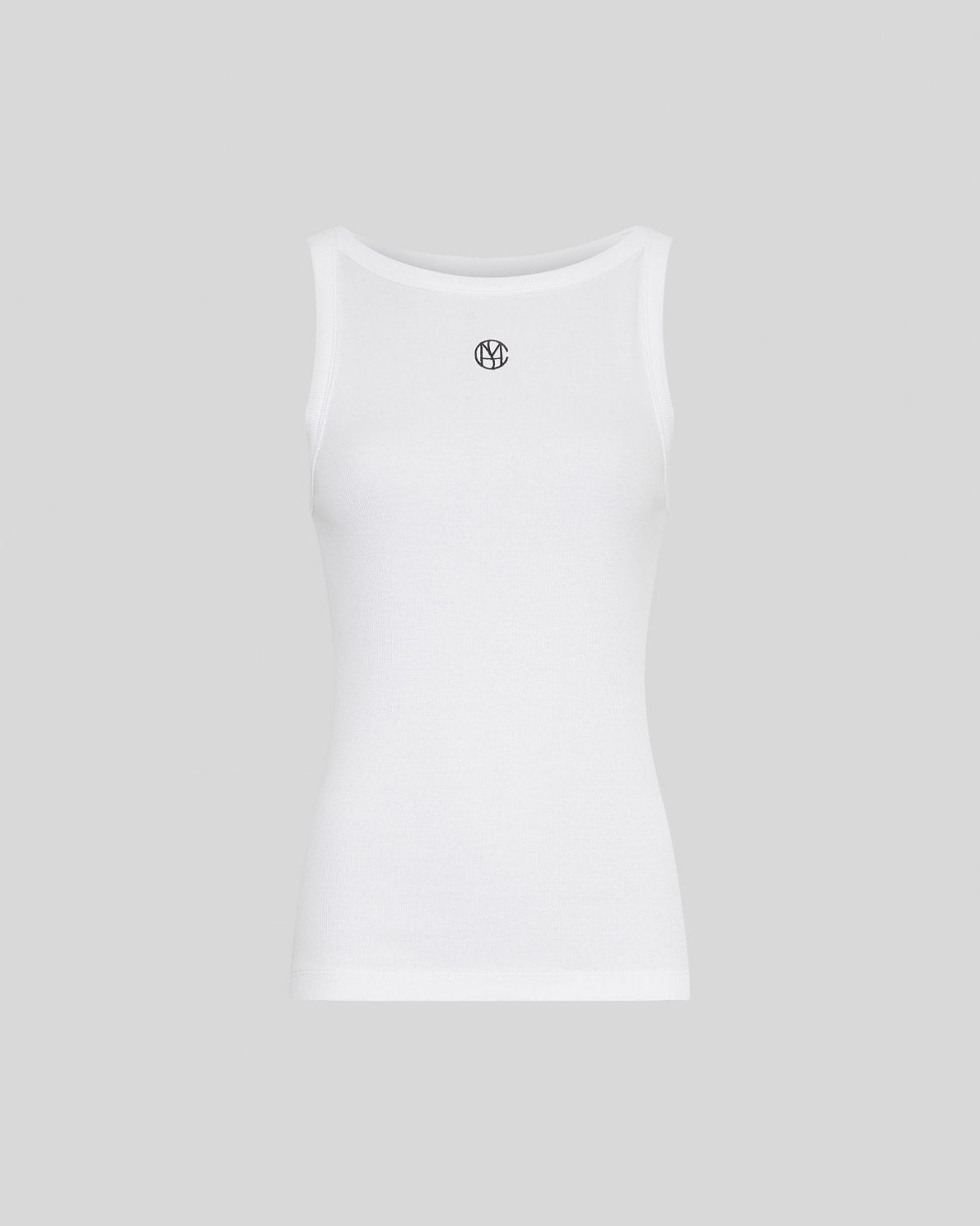 MSCH - GUBBE RASMIA ICON SL TOP - WHITE/BLACK
