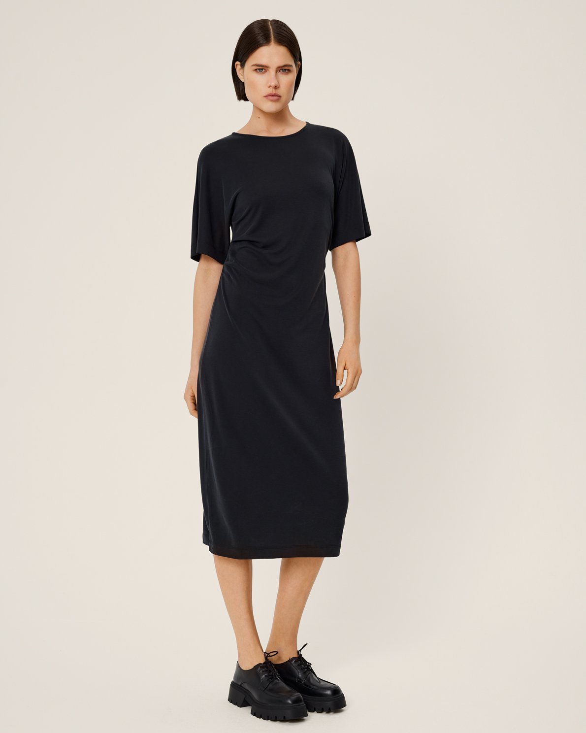 MSCH - JUNIPER LYNETTE 2/4 DRESS - BLACK