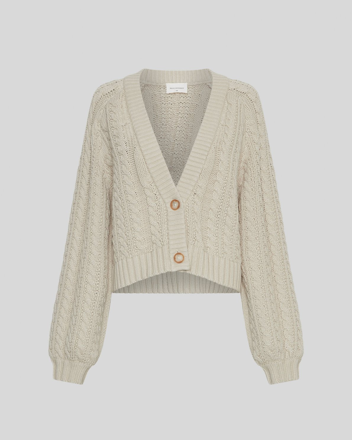 MSCH - KEISHA JILLENA CARDIGAN - OATMEAL MELANGE