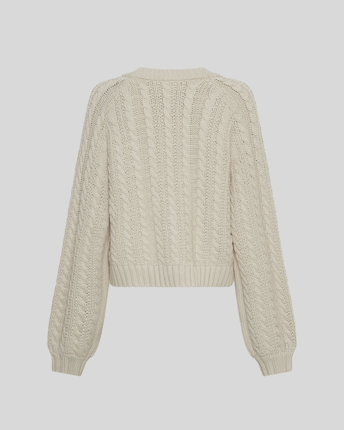 MSCH - KEISHA JILLENA CARDIGAN - OATMEAL MELANGE