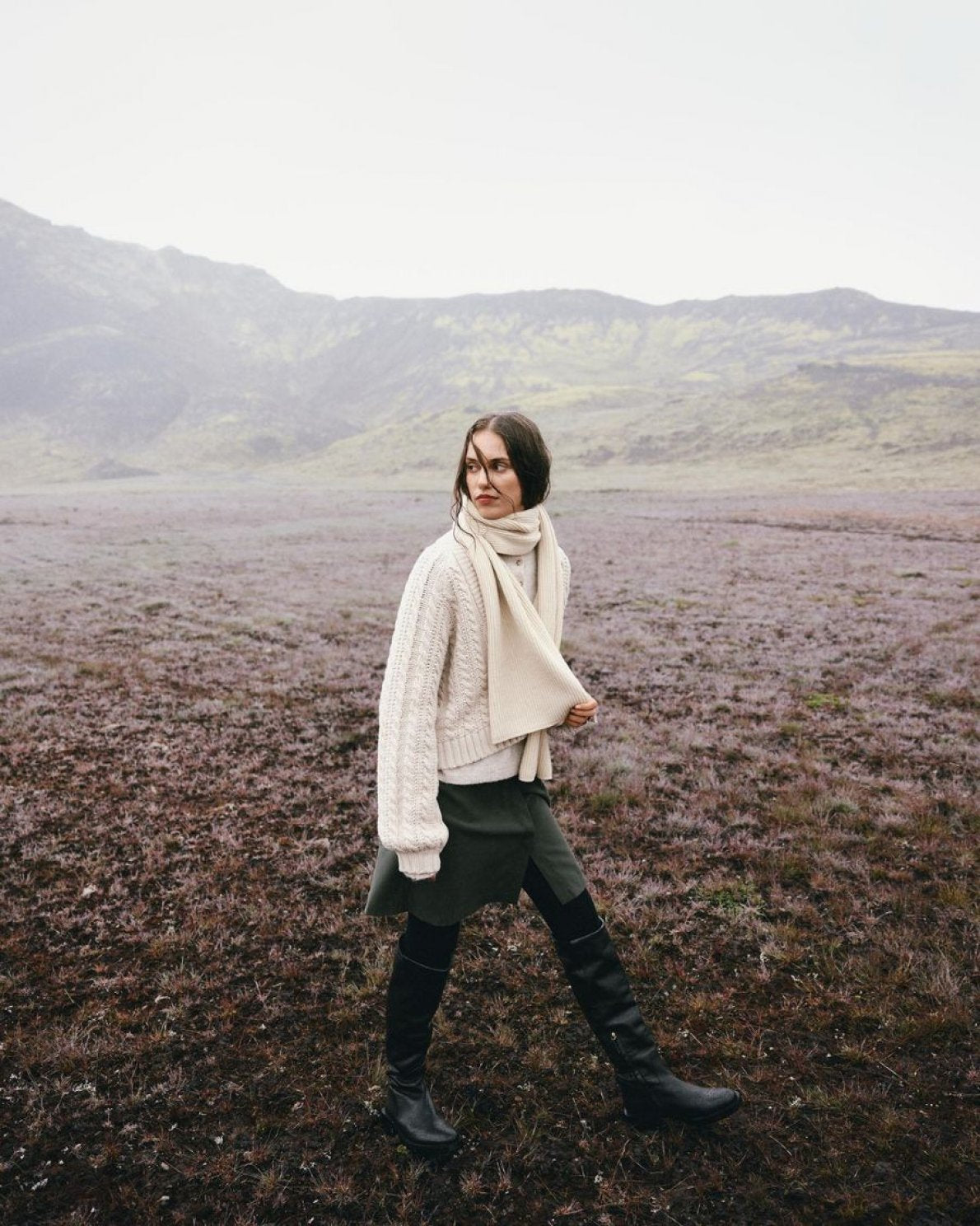 MSCH - KEISHA JILLENA CARDIGAN - OATMEAL MELANGE