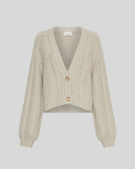 MSCH - KEISHA JILLENA CARDIGAN - OATMEAL MELANGE