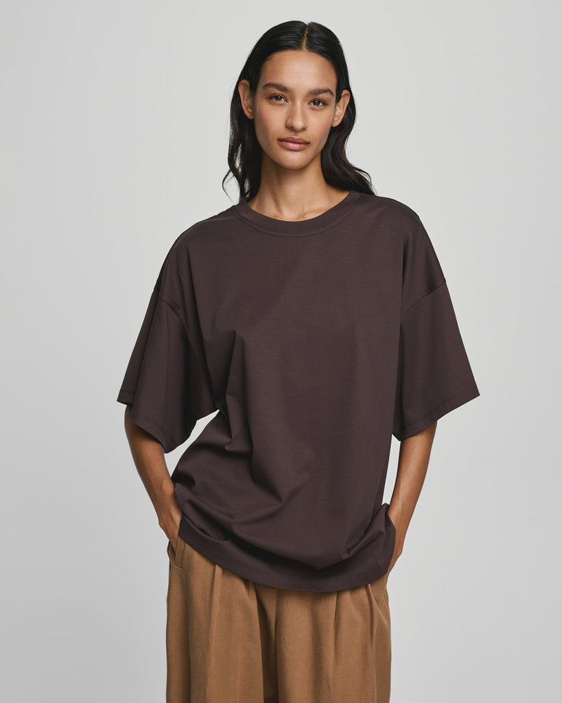 MSCH - KINSEY MELEA TEE - HOT FUDGE