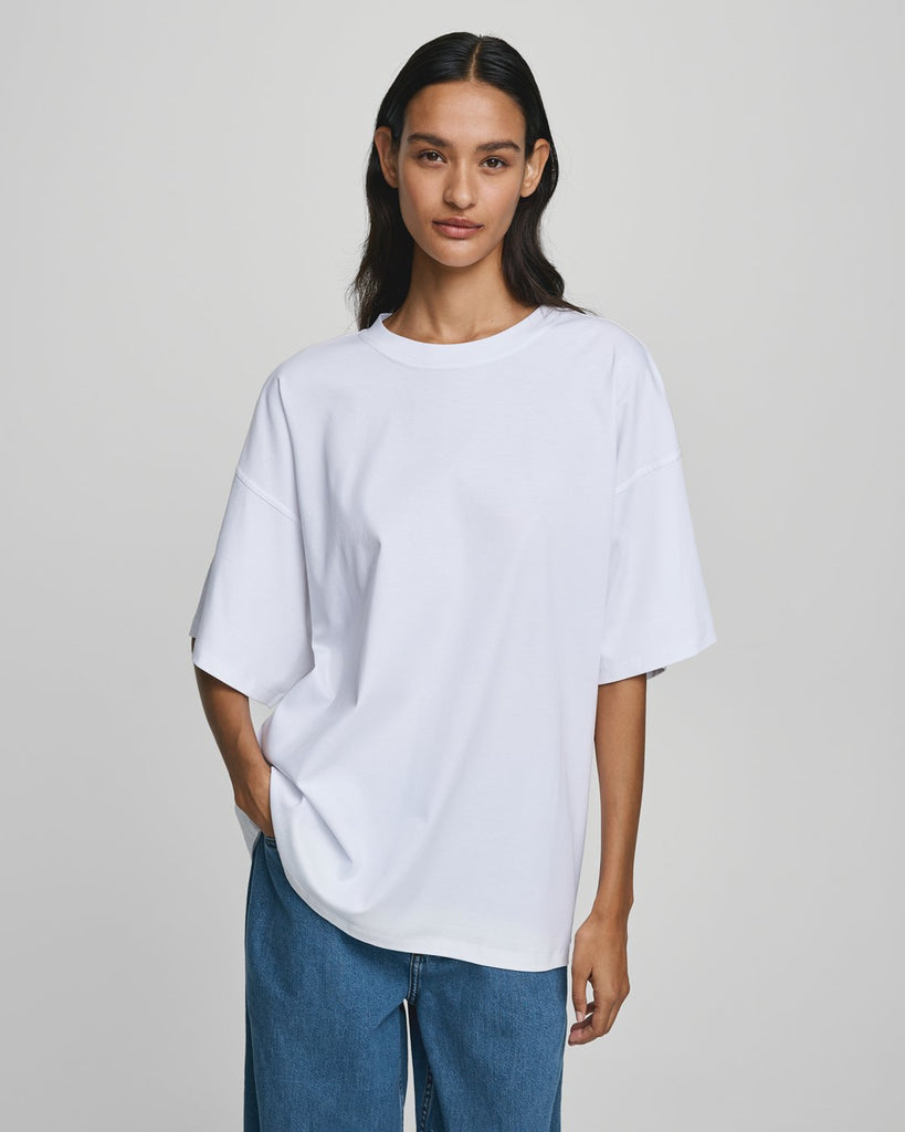MSCH - KINSEY MELEA TEE - BRIGHT WHITE