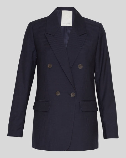 MSCH - MAELYNN BLAZER STRIPE - SKY CAPTAIN
