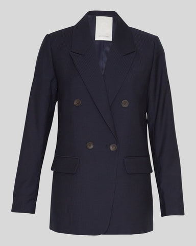 MSCH - MAELYNN BLAZER STRIPE - SKY CAPTAIN