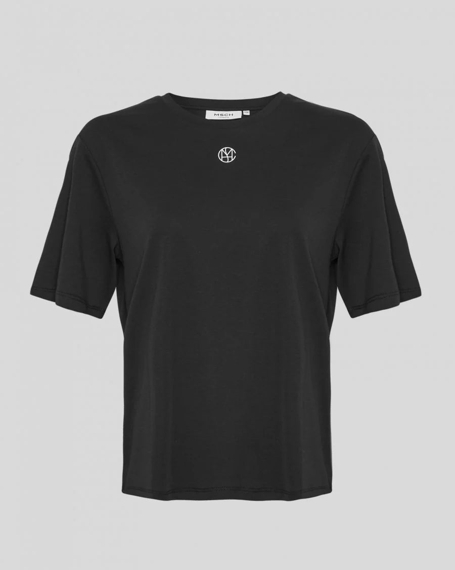 MSCH - MELEA ICON TEE - BLACK/WHITE