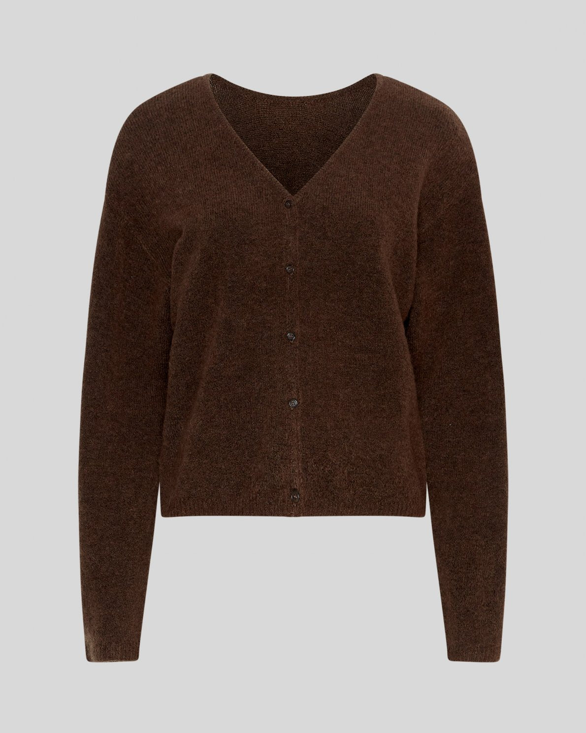MSCH - MILANIA HOPE CARDIGAN - BROWN ( slate black )