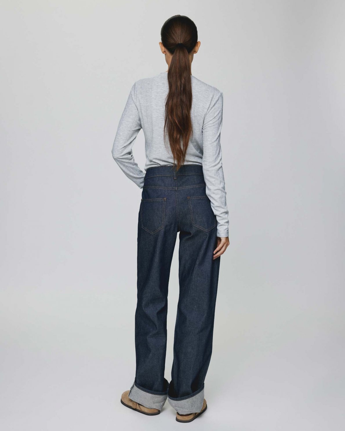 MSCH - RAJKA ODA LOOSE JEANS - DARK WASH