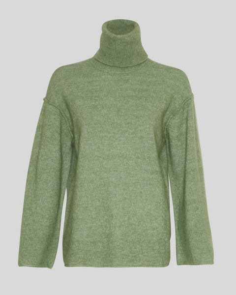 MSCH - SISTINE ROLL NECK PULLOVER - WILLOW BOUGH