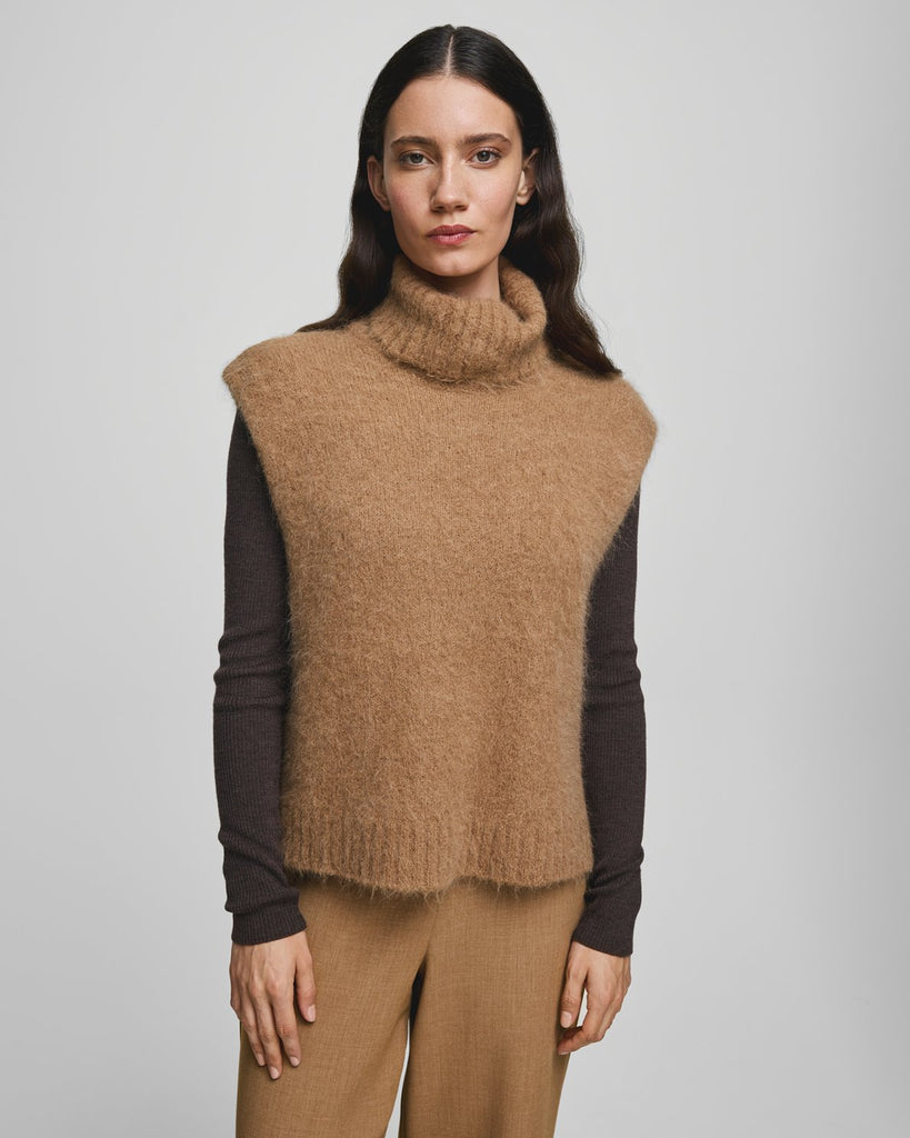 MSCH - THIRA SALMIA R VEST - TOASTED COCONUT