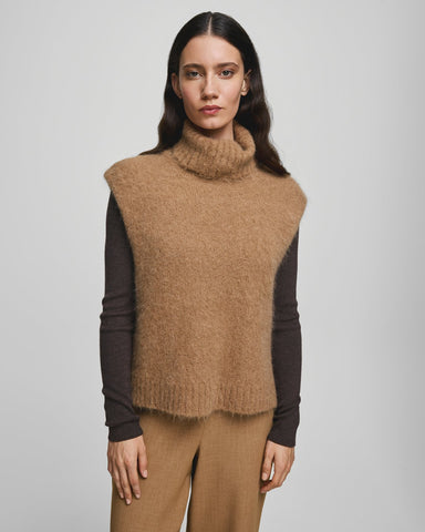 MSCH - THIRA SALMIA R VEST - TOASTED COCONUT