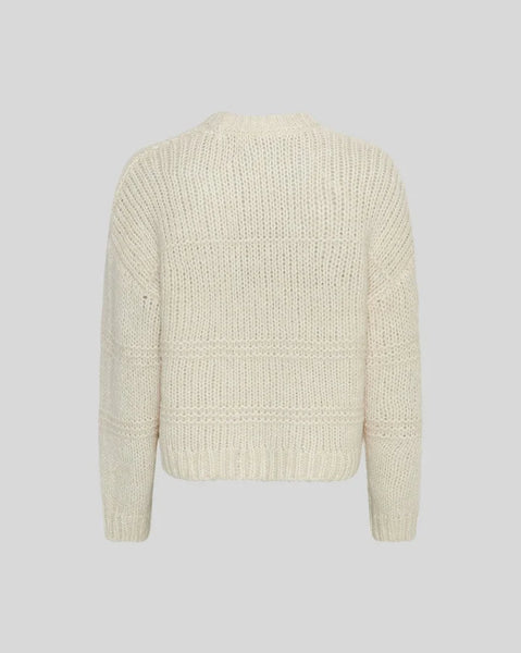 MSCH - LEILANI HEIDI CARDIGAN - OATMEAL MELANGE