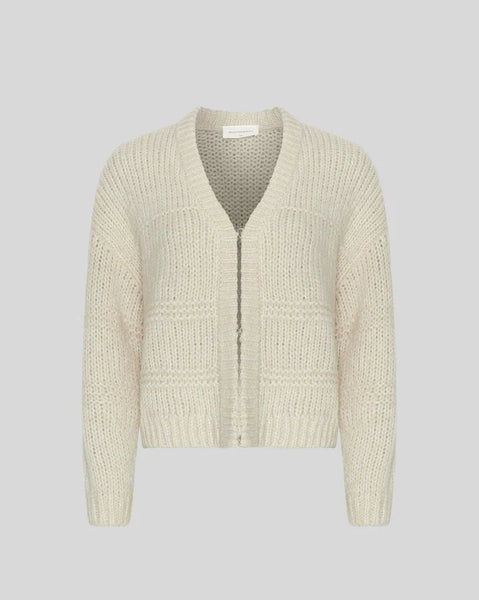 MSCH - LEILANI HEIDI CARDIGAN - OATMEAL MELANGE
