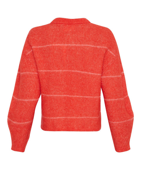 MSCH - ETHANA NENAYA PULLOVER - SCARLET/CORAL