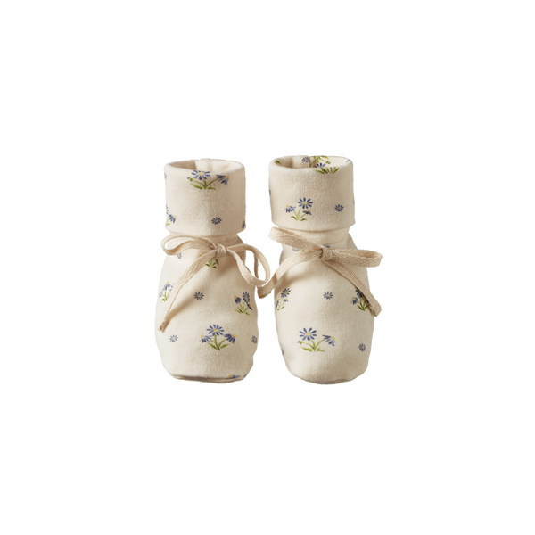 Nature Baby - Cotton Booties - DAISY DAZE