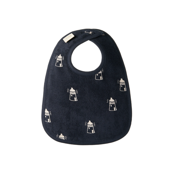 Nature Baby - Reversible Bib - LIGHTHOUSE PRINT