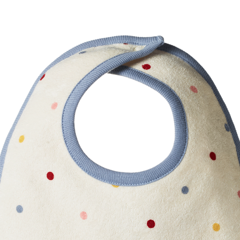 Nature Baby - Reversible Bib - Polka Dot Dusky