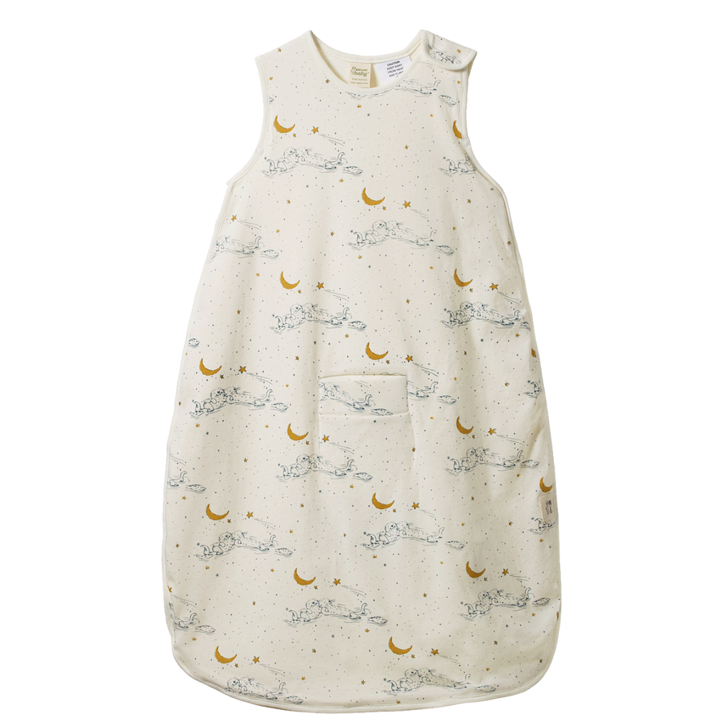 Nature Baby - Cotton Sleeping Bag  - STARSTRUCK PRINT (0-24M)