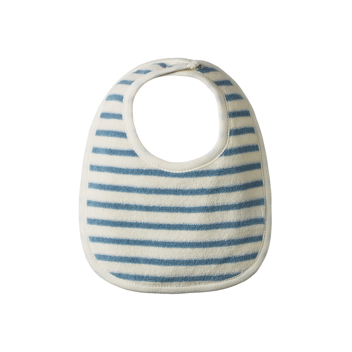 Nature Baby - DRIBBLE BIBS 3 PACK - POWDER BLUE, STRIPE, NATURAL