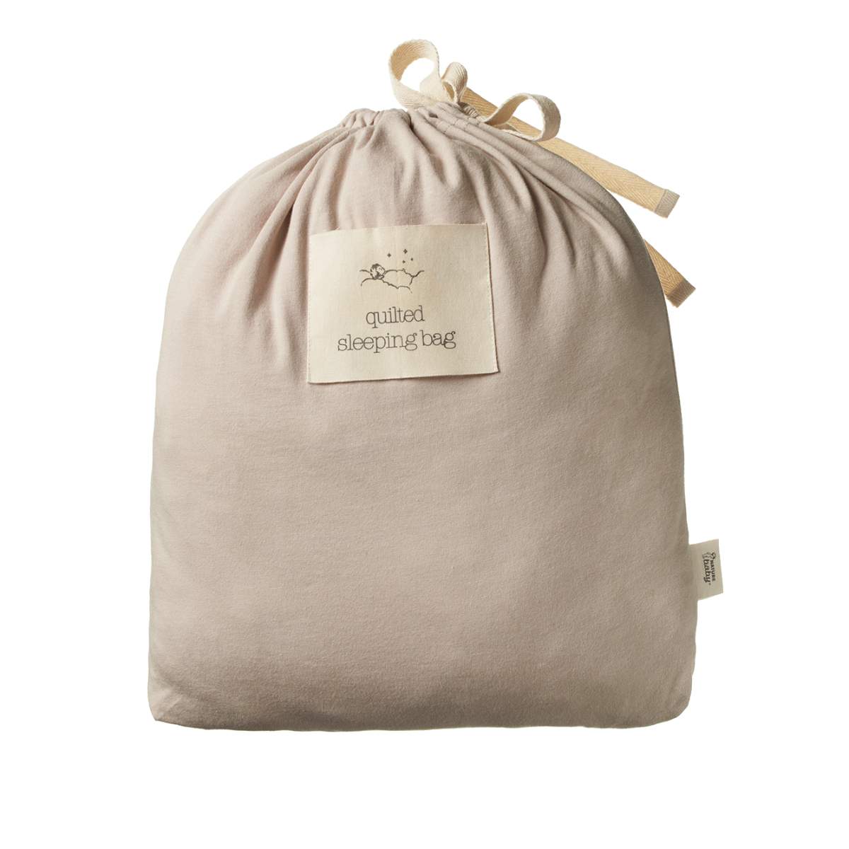 Nature Baby - Quilted Cotton & Merino Duvet  Sleeping Bag
