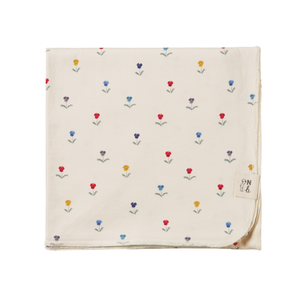Nature Baby - Cotton Wrap - DELPHINE PRINT
