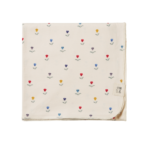 Nature Baby - Cotton Wrap - DELPHINE PRINT