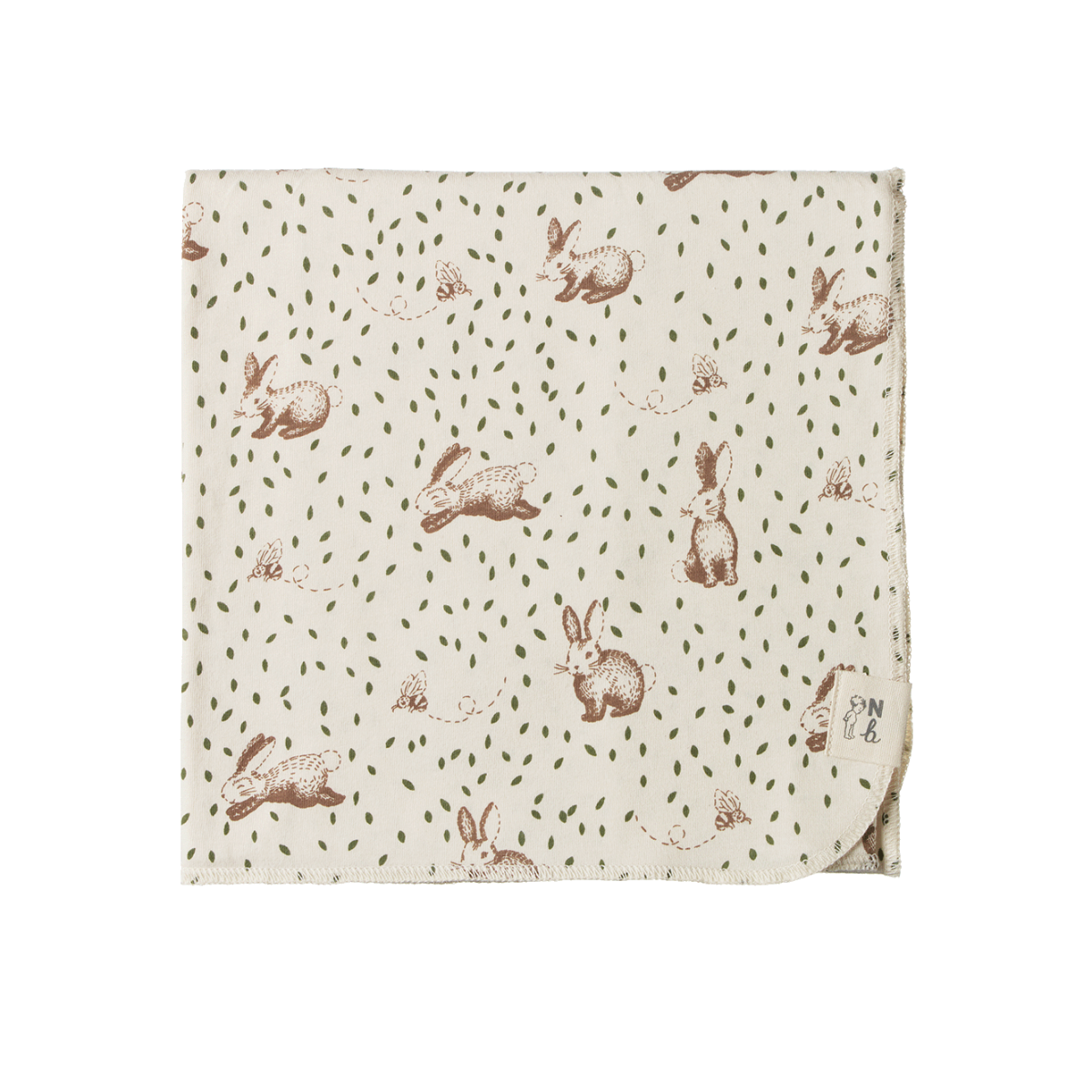 Nature Baby - Cotton Wrap - RABBITTY PRINT