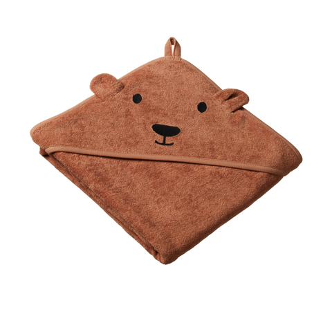 Nature Baby - Bear Hooded Towel - HAZELNUT