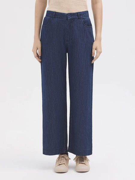 NICE THINGS PALOMA S. - DARK DENIM TROUSERS -  DENIM