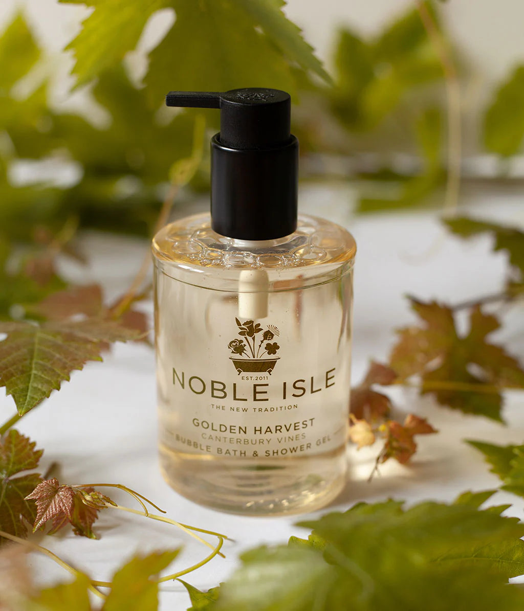 MM Linen NOBLE ISLE - GOLDEN HARVEST - BUBBLE BATH & SHOWER GEL