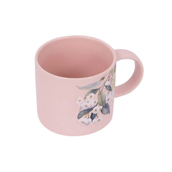 SPLOSH - NATIVE BLOOMS - WHITE FLORAL MUG