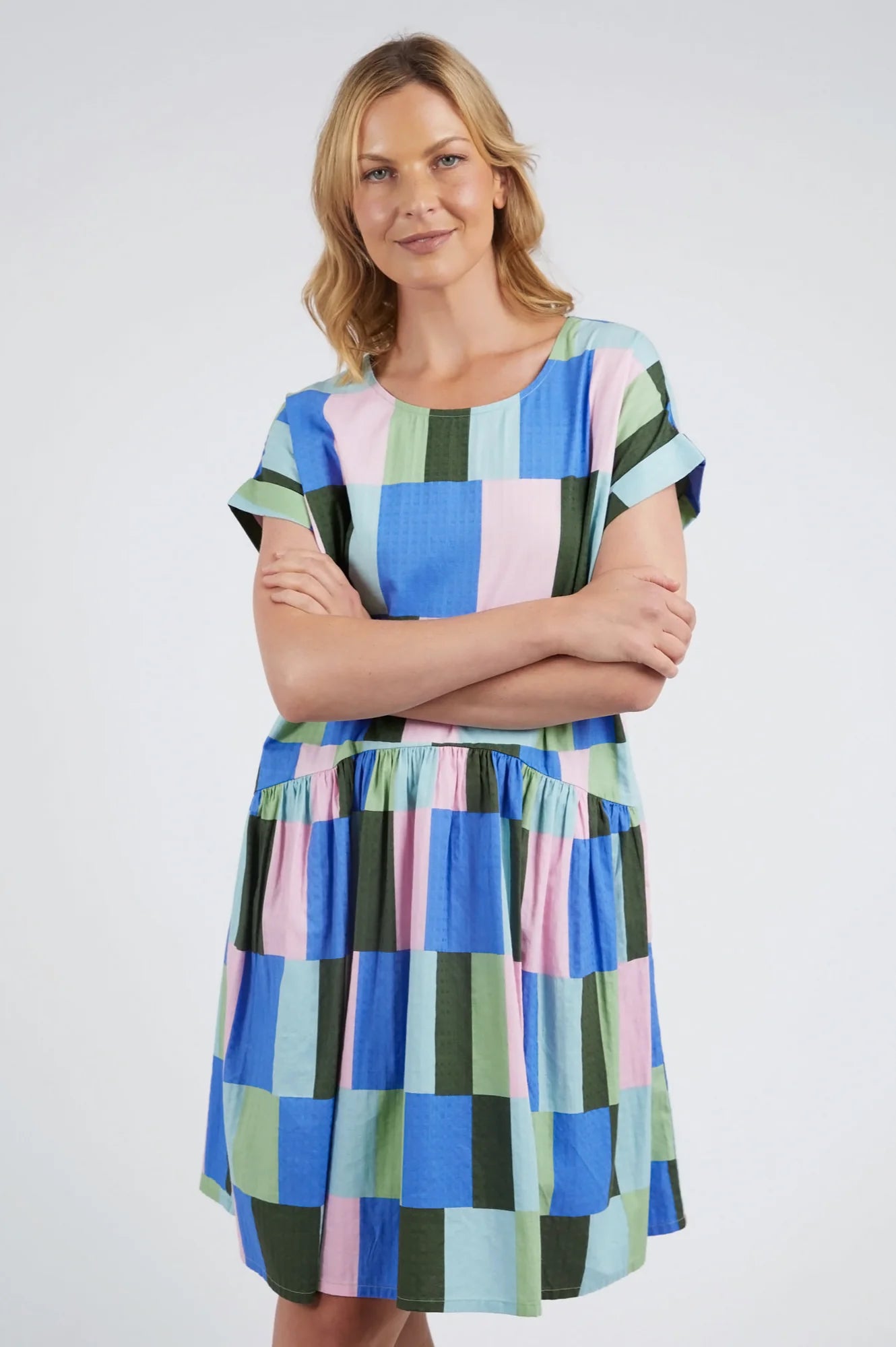 ELM  ODYSSEY DRESS - MULTI