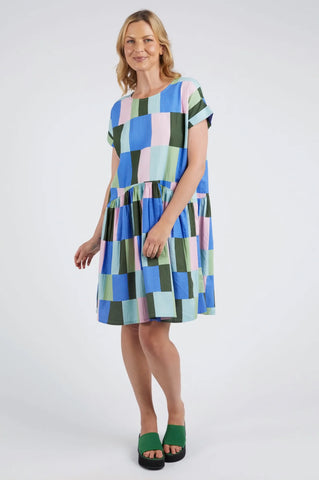 ELM  ODYSSEY DRESS - MULTI