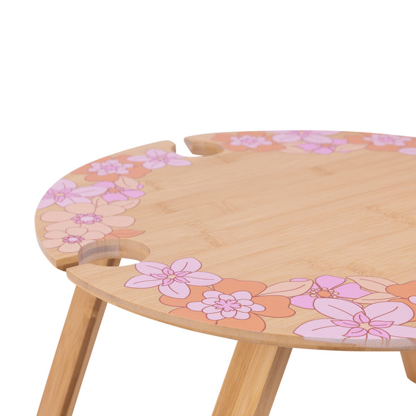 SPLOSH Picnic Retro Floral Foldable Picnic Table