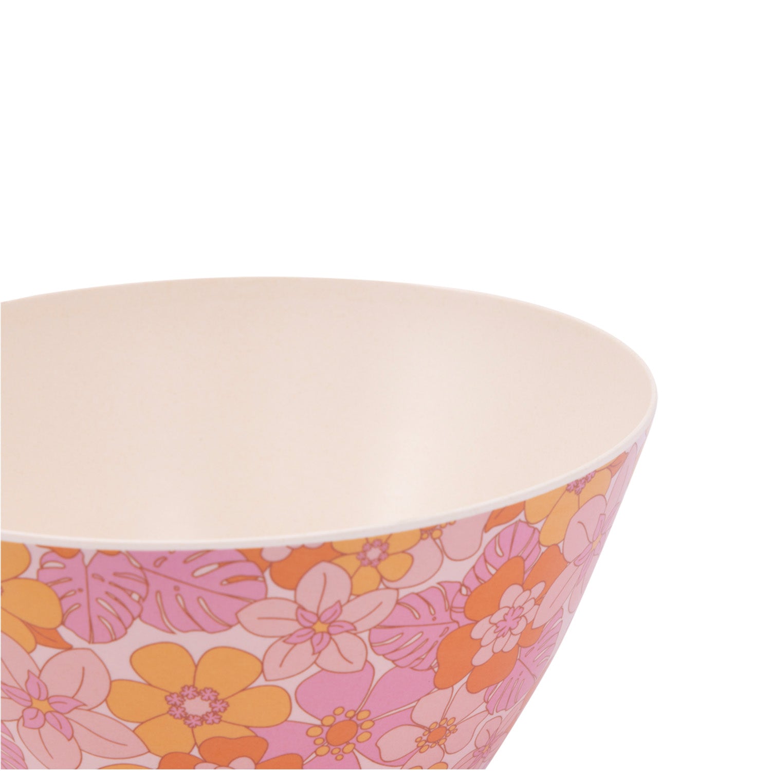 SPLOSH Picnic Retro Floral Salad Bowl