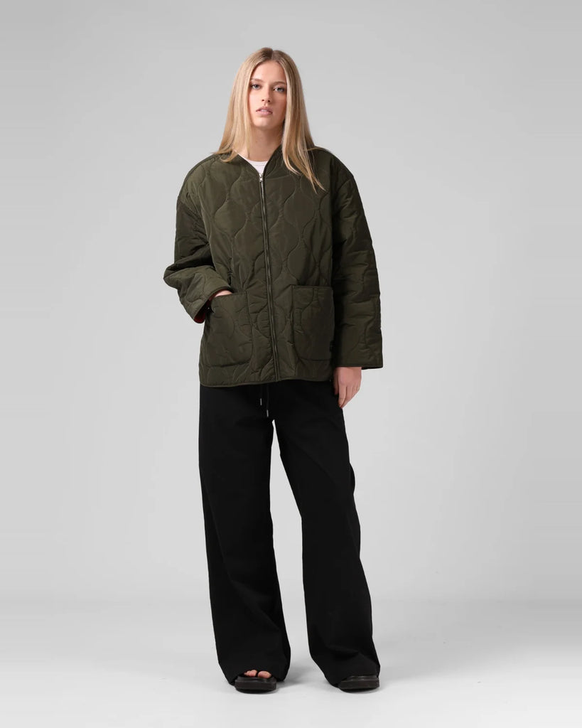 RPM - QUILTED JACKET - ARMY