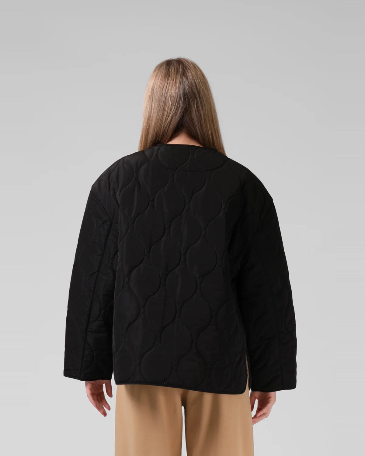 RPM - QUILTED JACKET - BLACK