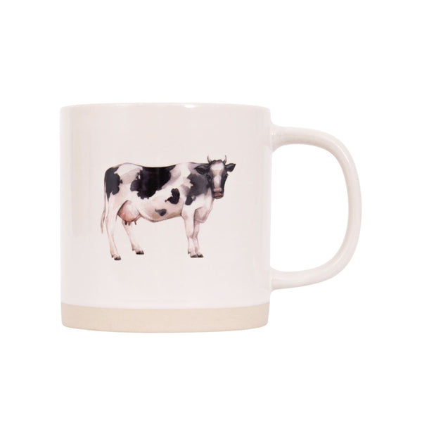 SPLOSH RUSTIC MEADOW DAIRY COW MUG