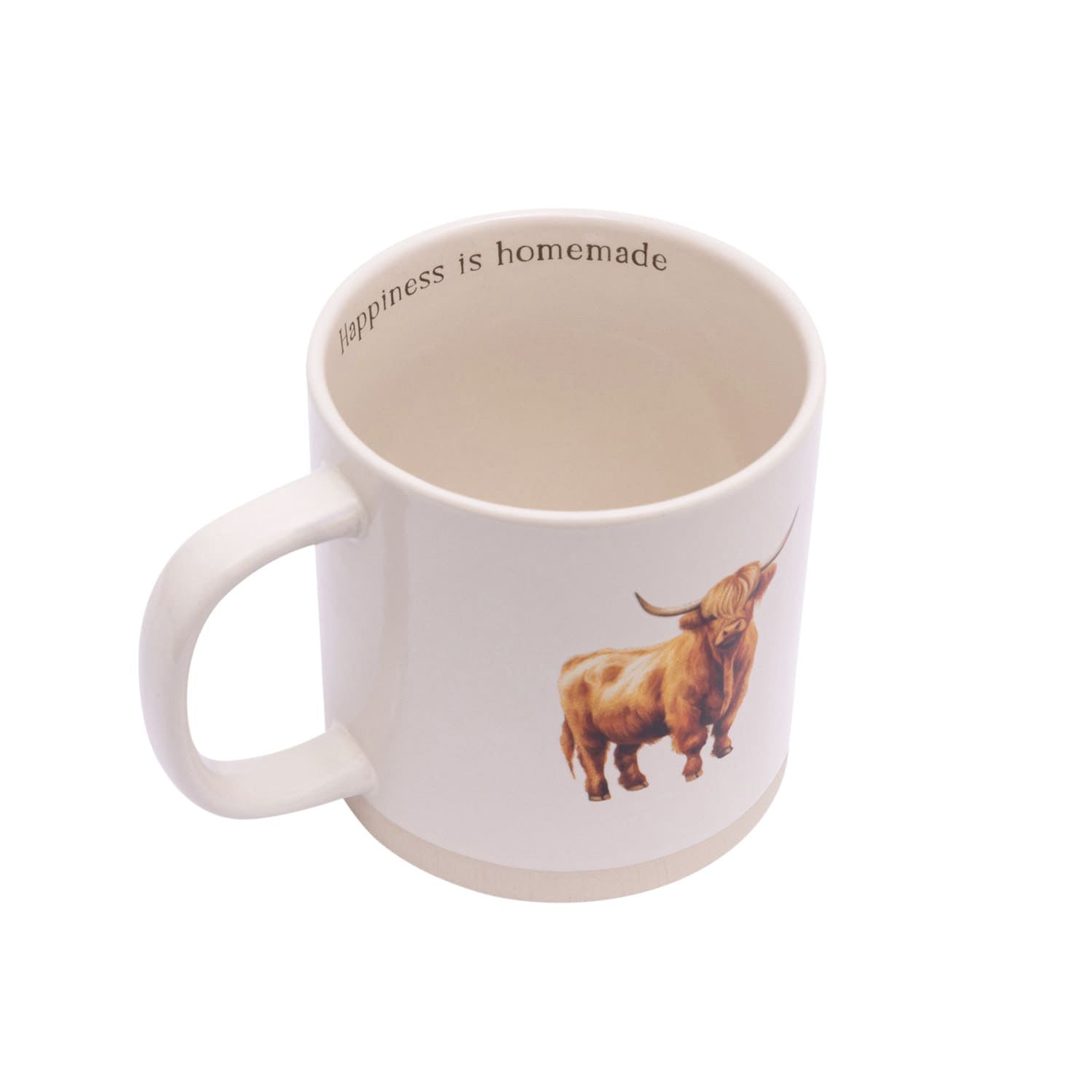 SPLOSH RUSTIC MEADOW HIGHLAND COW MUG