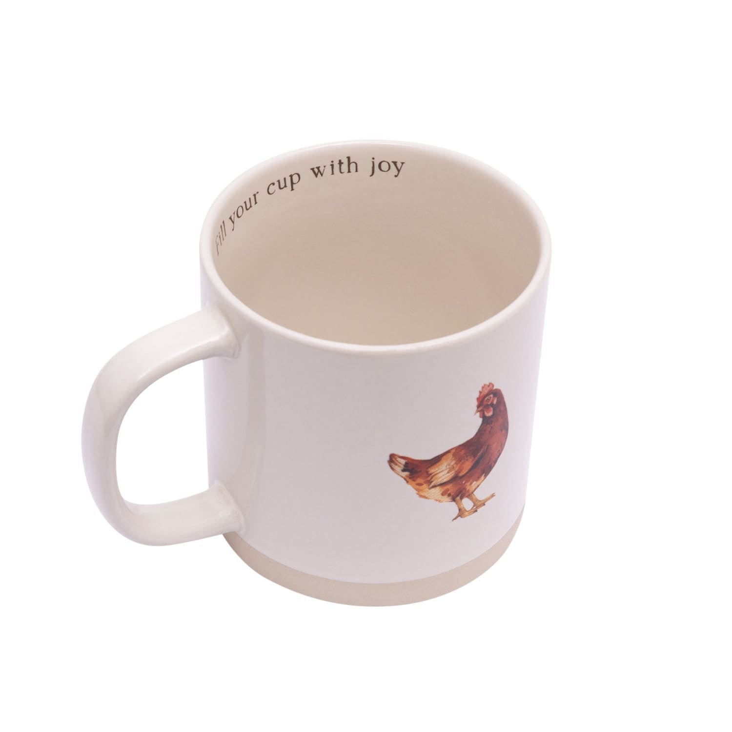 SPLOSH RUSTIC MEADOW CHICKEN MUG