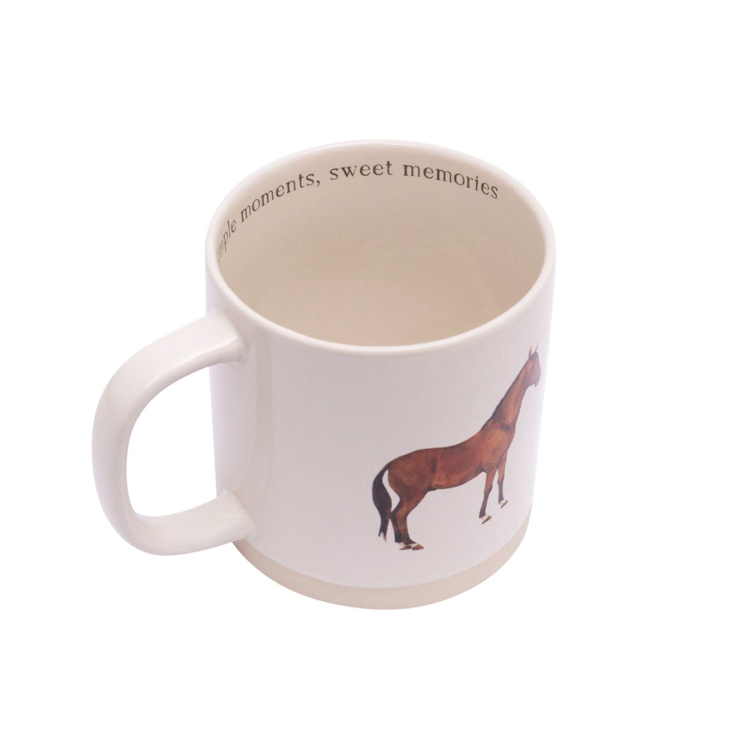 SPLOSH RUSTIC MEADOW HORSE MUG
