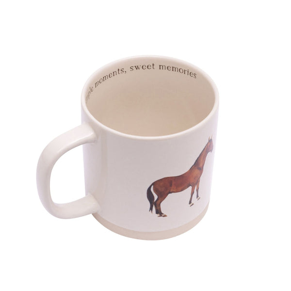 SPLOSH RUSTIC MEADOW HORSE MUG