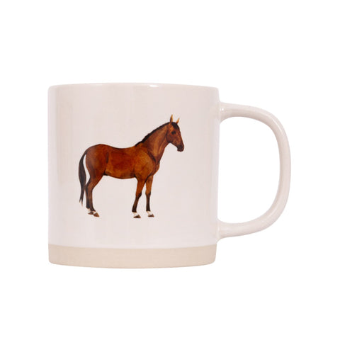 SPLOSH RUSTIC MEADOW HORSE MUG