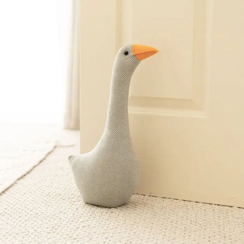SPLOSH -RUSTIC MEADOW GOOSE DOOR STOP