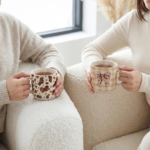 SPLOSH - SADDLE & BLOOM - BOW MUG