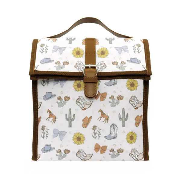 SPLOSH - SADDLE & BLOOM - FOLDED LUNCH BAG