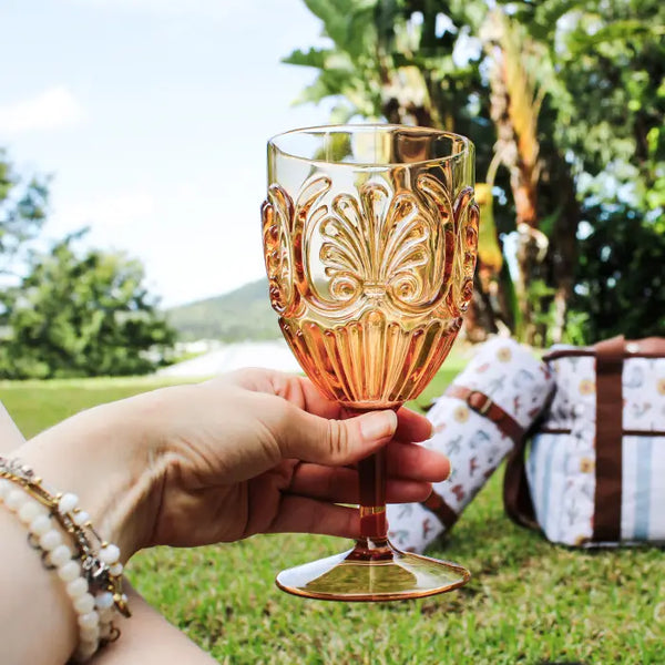 SPLOSH - SADDLE & BLOOM - OUTDOOR WINE GLASSES SET 2