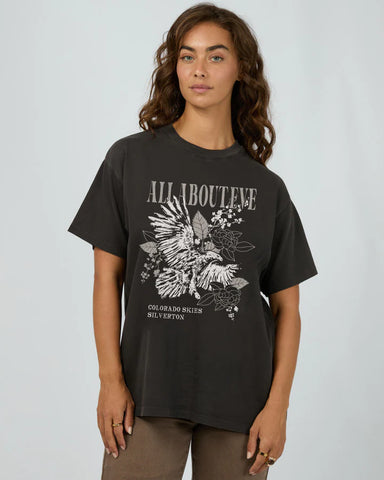 AAE - SILVERTON RELAXED TEE - WASHED BLACK